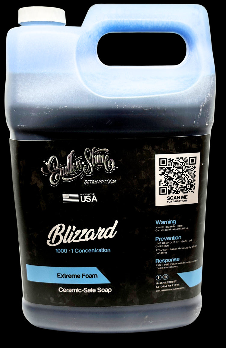 Blizzard 1 Gallon Extreme Foam Ceramic Safe Soap