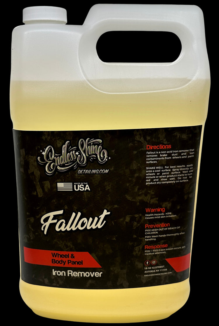 Fallout Wheel and Body Iron Remover Spray 1 Gallon