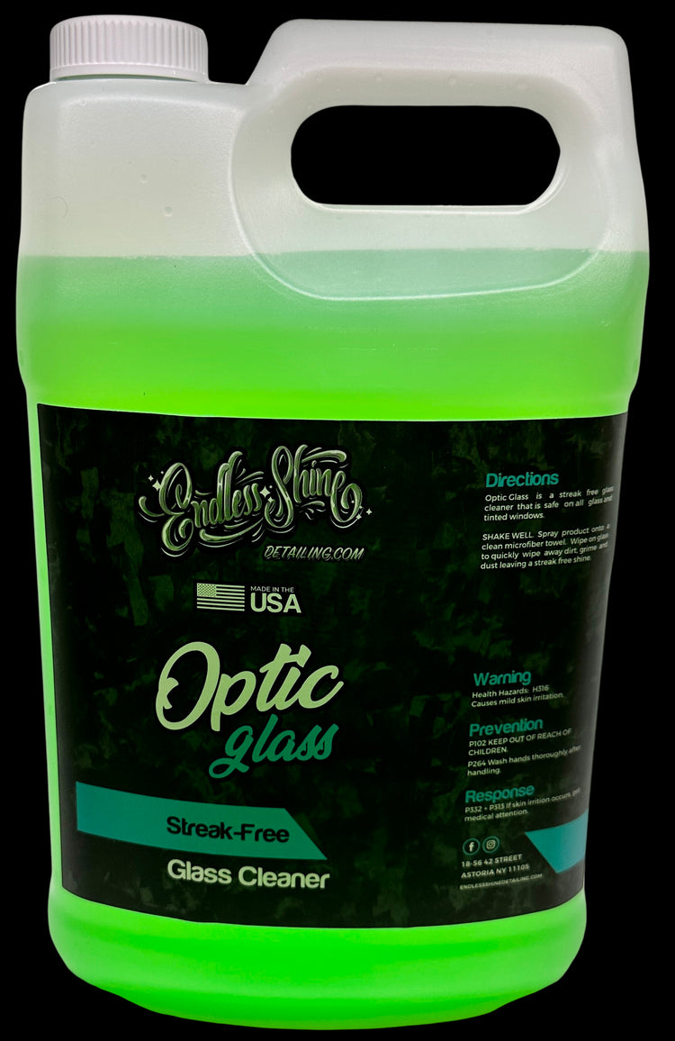 Optic Glass Ceramic Glass Cleaner Spray 1 Gallon