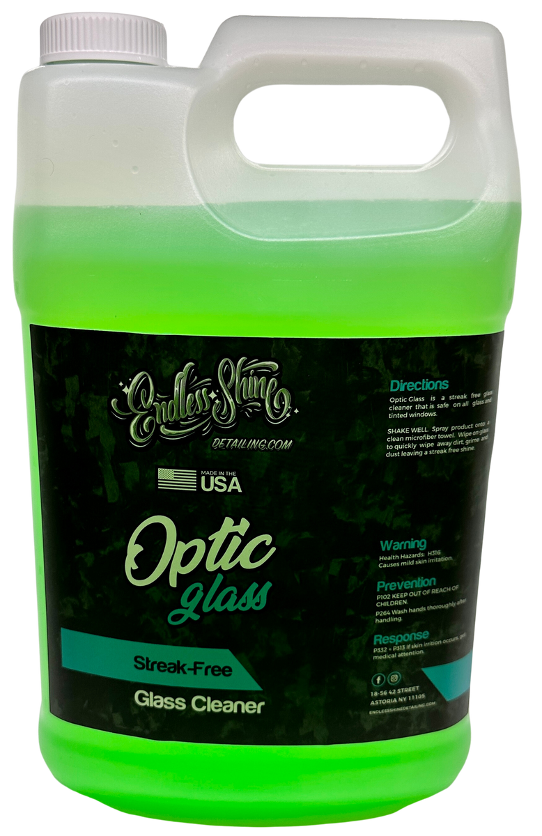Optic Glass Ceramic Infused Streak Free Glass Cleaner Endless Shine
